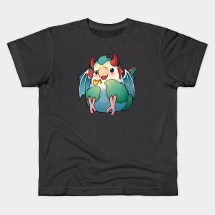 Dragon Lovebird Kids T-Shirt